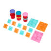 Picture of STITCH CLAY SET WITH NUMBERS - 6 CLAY POTS